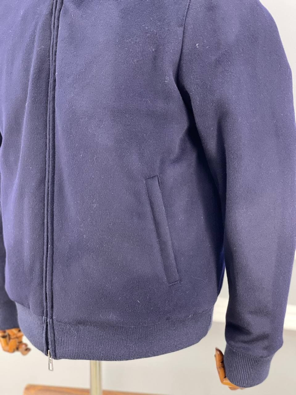 Кашемировая куртка Loro Piana, внутри с мехом