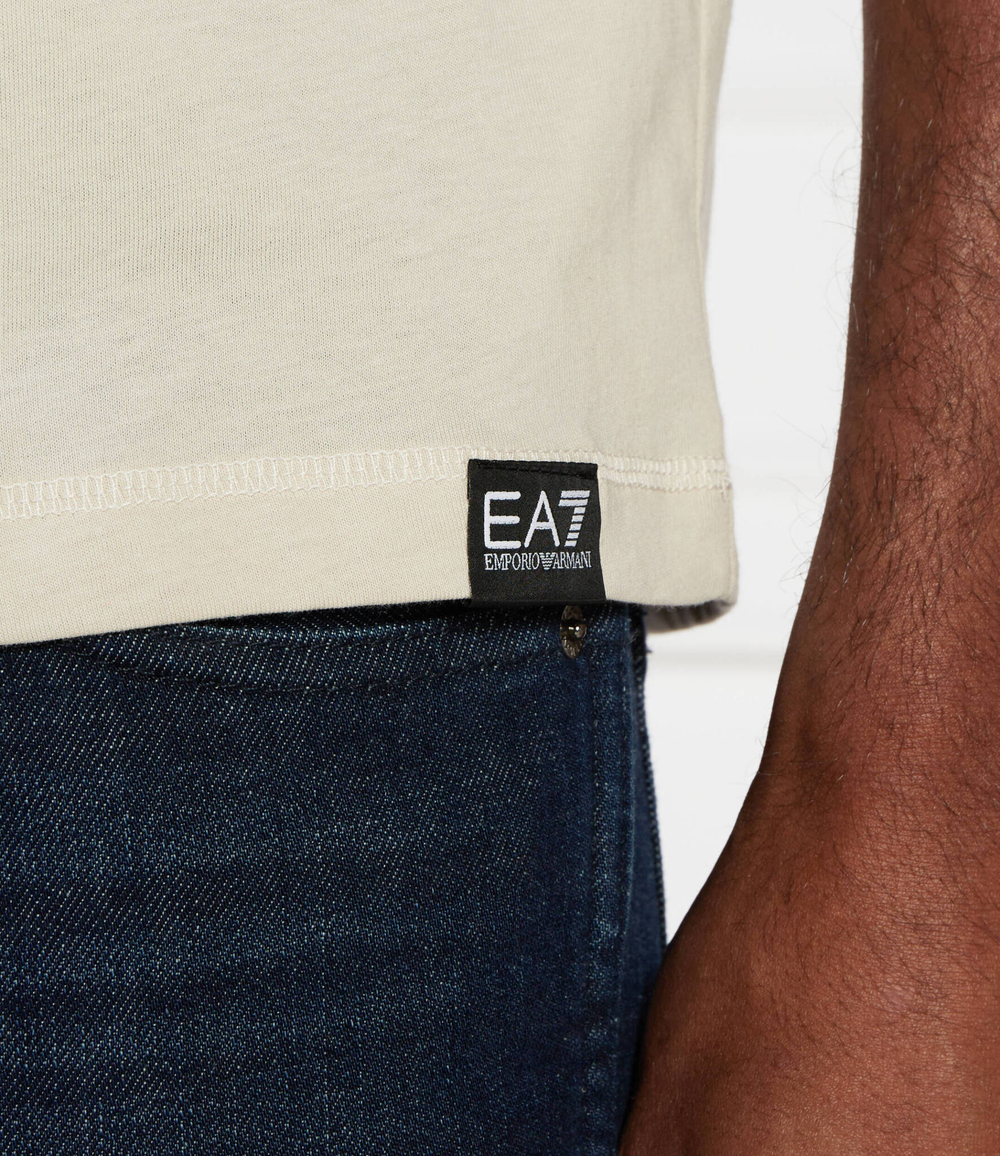 Футболка EA7 - экрю(3DUT02 PJTJZ)