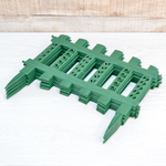 Заборчик декоративный Палисадник 3м темно-зеленый