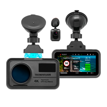 Видеорегистратор с радар-детектором - TrendVision Hybrid Signature Real 4K 2CH
