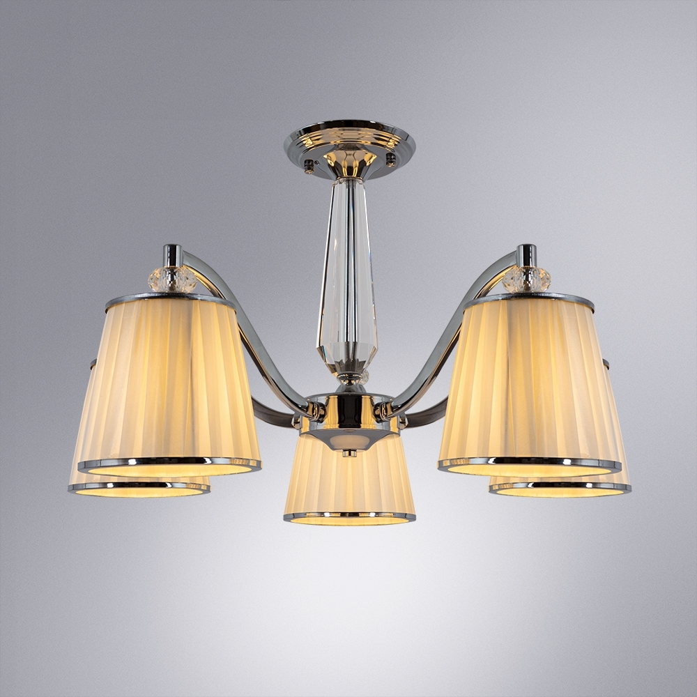 Люстра на штанге Arte Lamp A4047PL-5CC