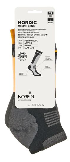 Носки Norfin T3M NORDIC MERINO LONG р.(45-47) XL