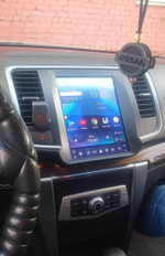 Магнитола для Nissan Teana J32 2008-2013 (монохром) - Teyes TPRO 2 экран 9.7" в стиле "Тесла" на Android 10, ТОП процессор, 4G SIM-слот