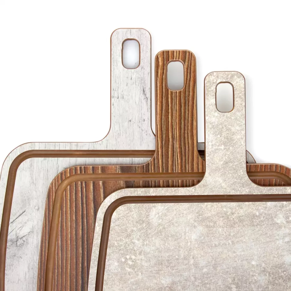 Доска разделочная с ручкой 25х36см ComposeEat Fashion дуб белый