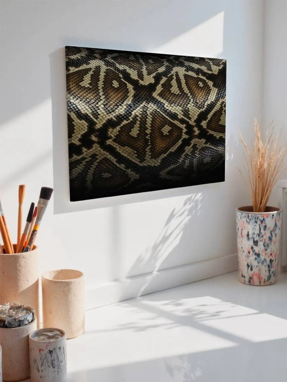 Картина на стену 40 X 50 Змеиная кожа