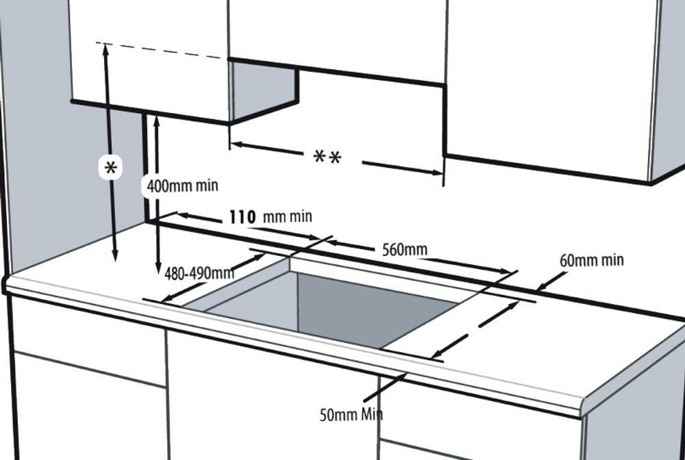 Газовая варочная панель Beko BHGM6422K5WB