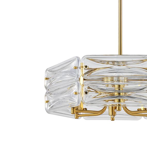 Подвесная люстра Indigo Zaffiro V12046/6P Brass V000500