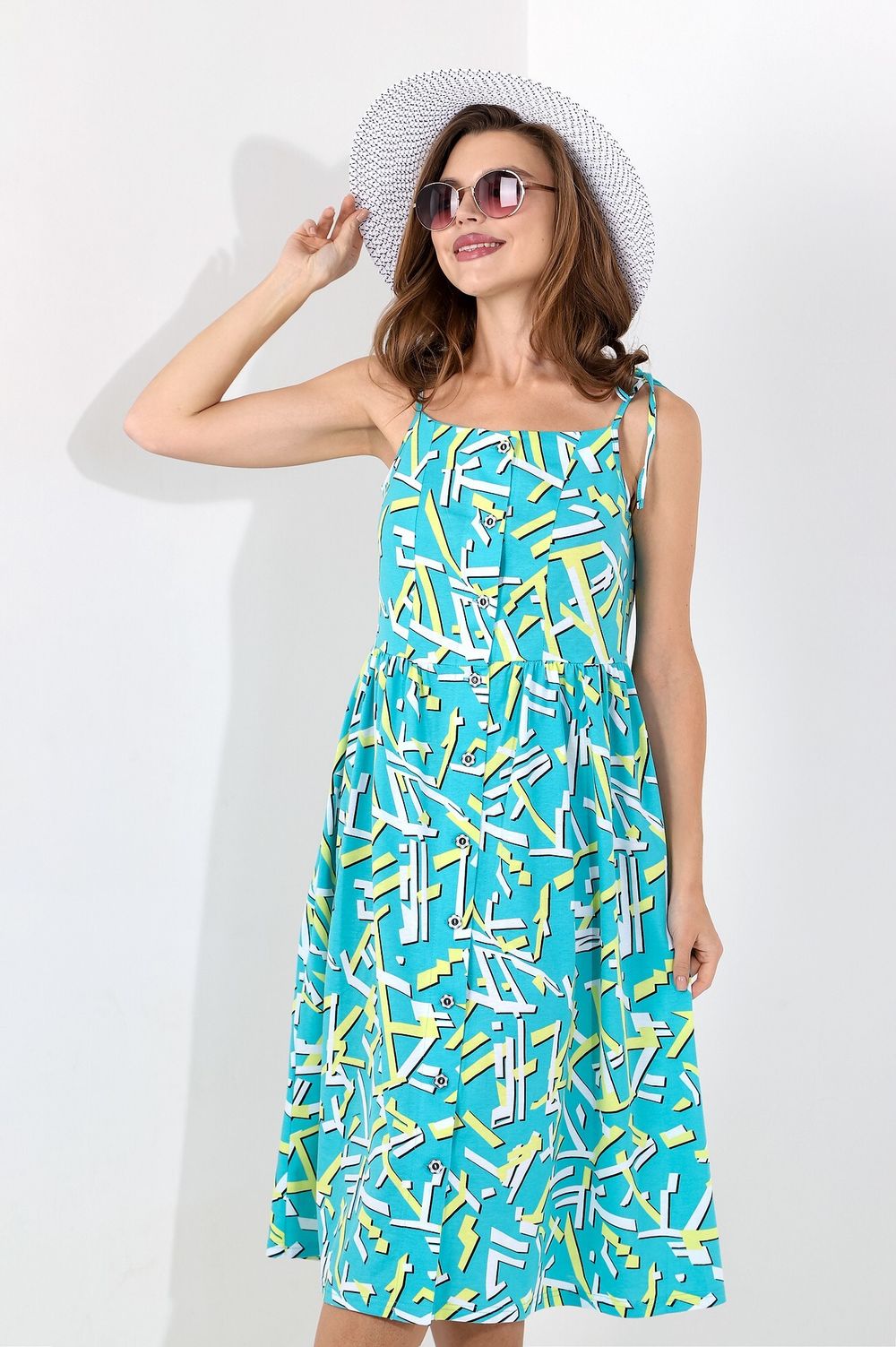 Сарафан Восторг-1 Виотекс БИРЮЗОВЫЙ