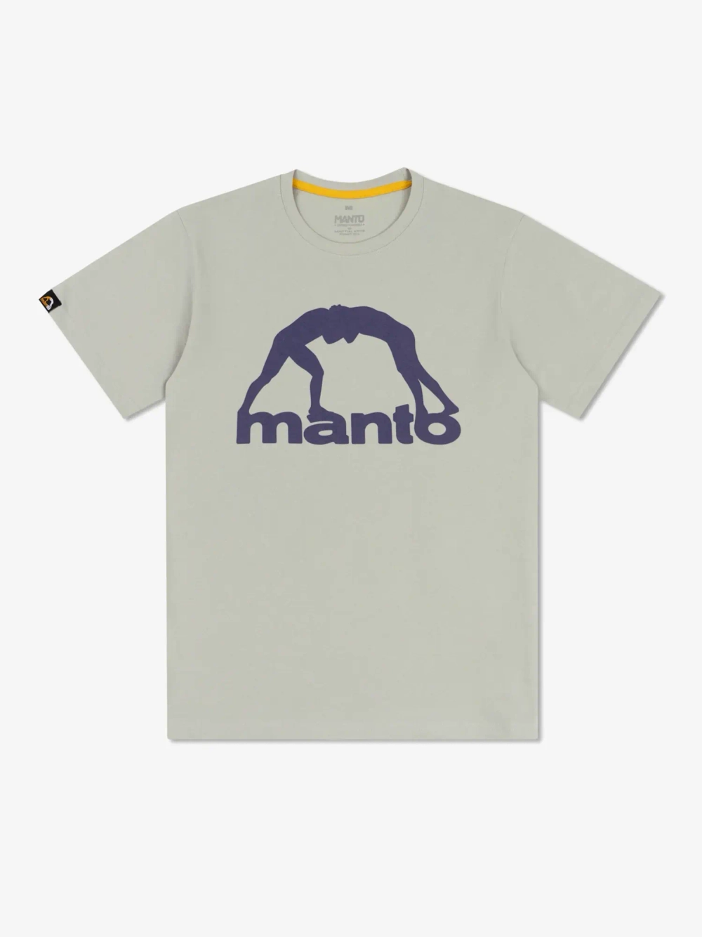 Футболка MANTO VIBE 25 Светло-серый-темно-фиолетовый