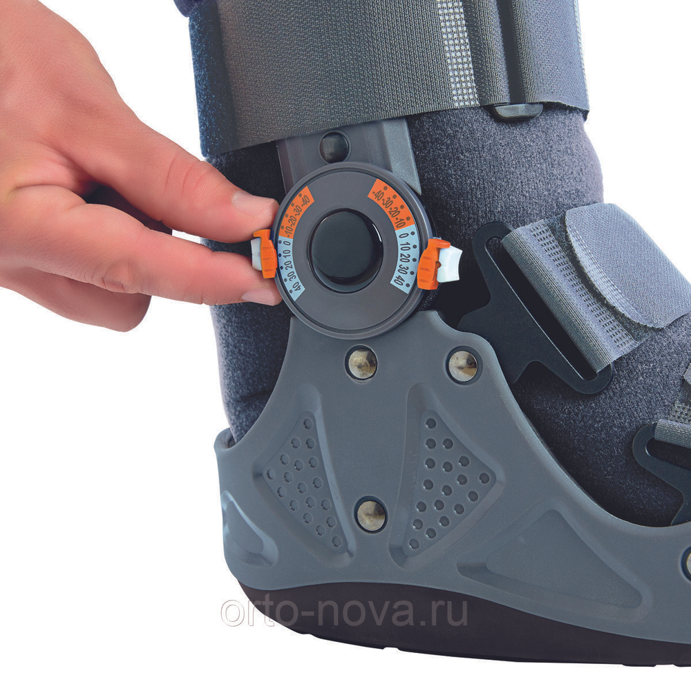 Ортез голеностопный иммобилизирующий шарнирный с пневмокамерой EST-083 Orliman