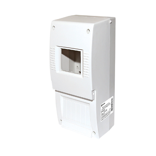 TDM Щит квартирный пластиков ЩК 26-003 2-6модул DIN без дверки IP20 270х150х140мм SQ0906-0015