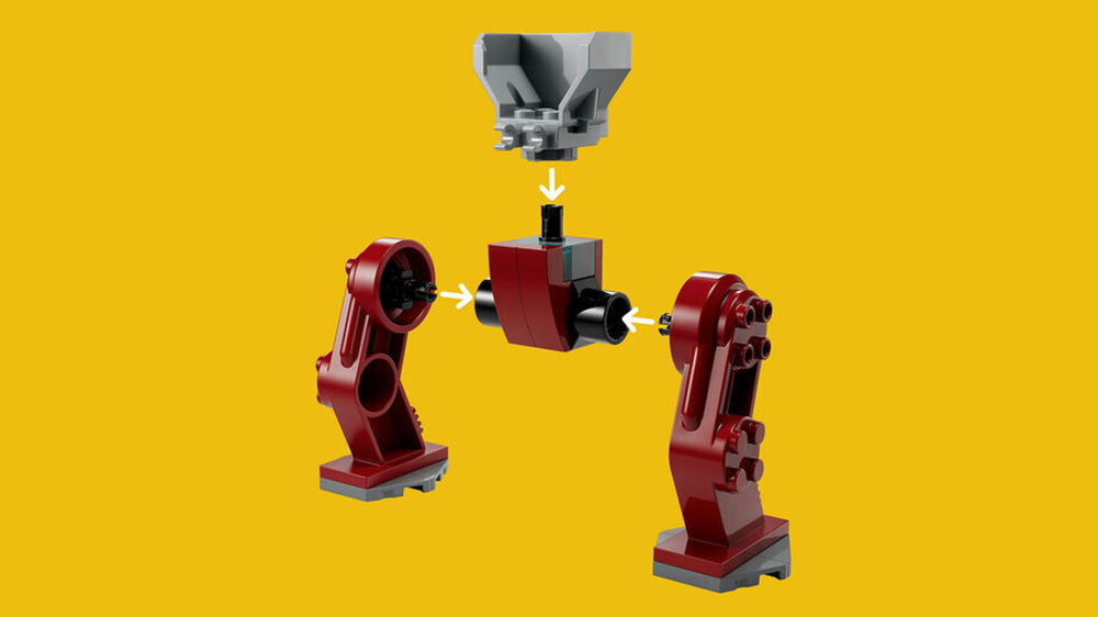 Конструктор LEGO Marvel 76263 Железный человек Халкбастер против Таноса