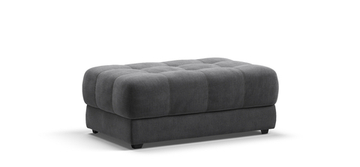 Босс пуф Велюр Монолит серый