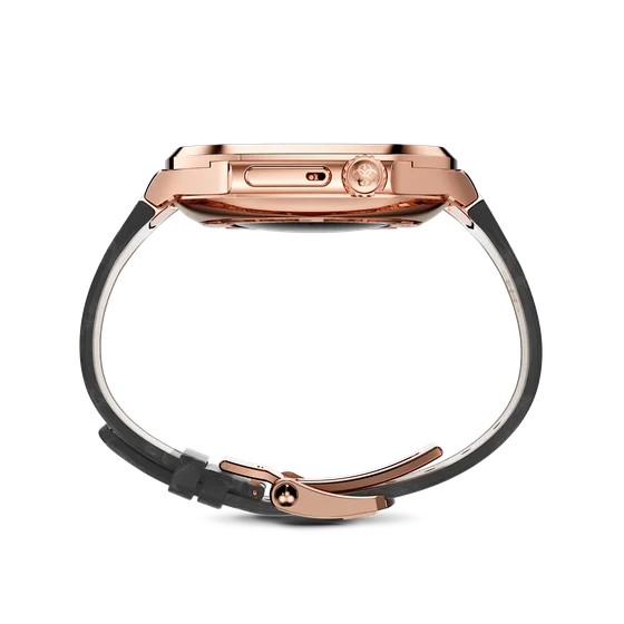 Корпус для Apple Watch ROYAL45 - Rose Gold Leather