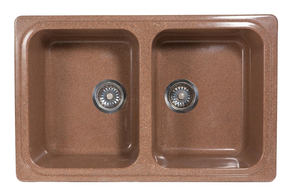 Мойка каменная S-14 глянец (Sim Gran), Терракот