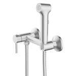 Гигиенический душ Azario Dies со смесителем, керамический картридж, шланг 150 см, сатин (AZ-KFX04BN)