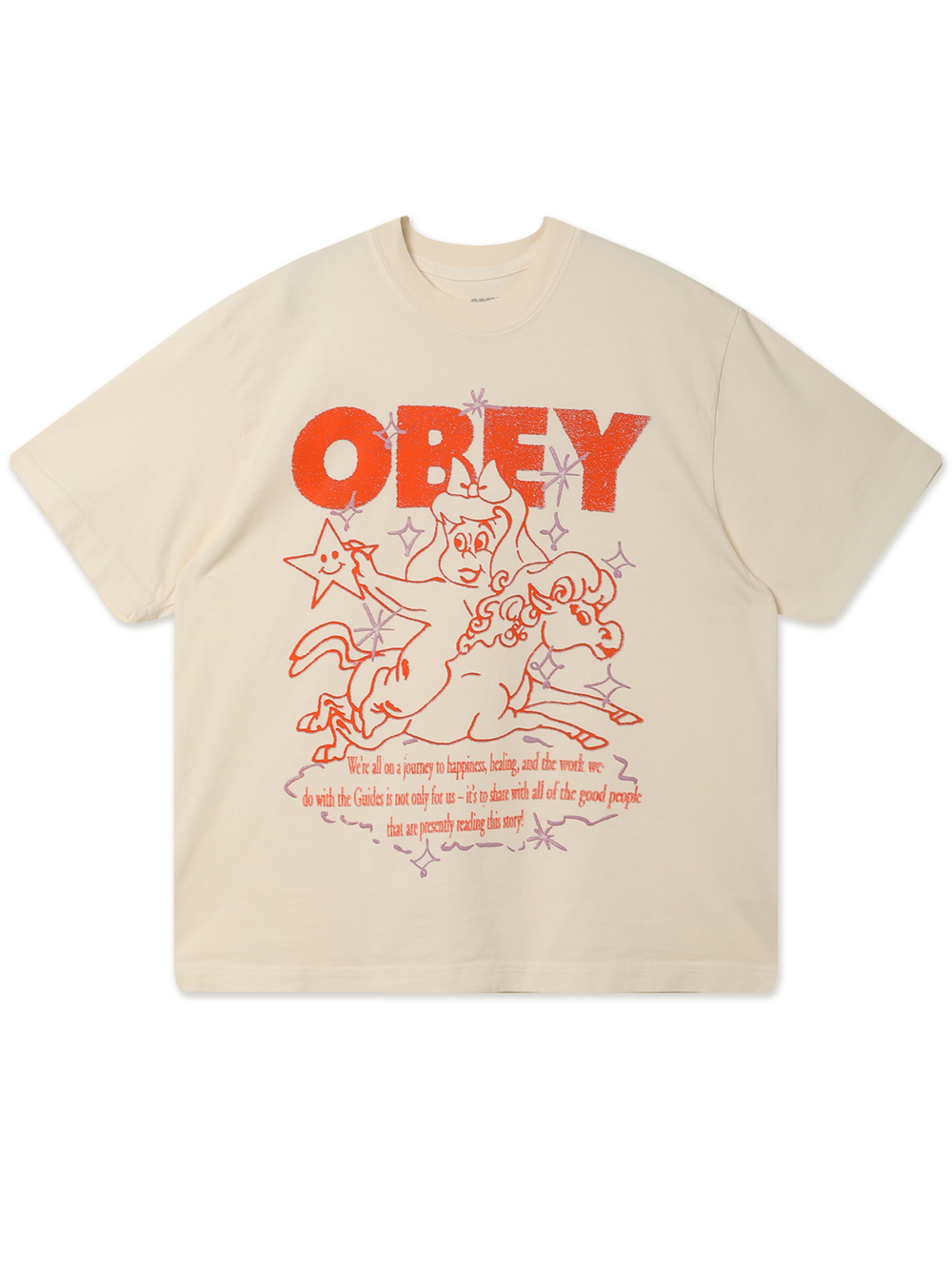Женская Футболка Obey Spirit Guide