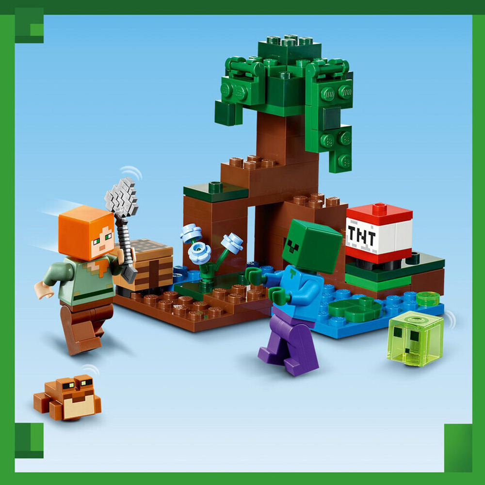 Конструктор LEGO Minecraft 21240 Болотное приключение