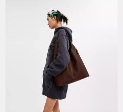 COACH СУМКА ЧЕРЕЗ ПЛЕЧО BROOKLYN 39, КОРИЧНЕВЫЙ