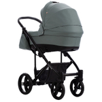 Детская коляска Bebetto Magnum Prima 3 в 1 с автокреслом Avionaut Cosmo 07 шалфей кожа