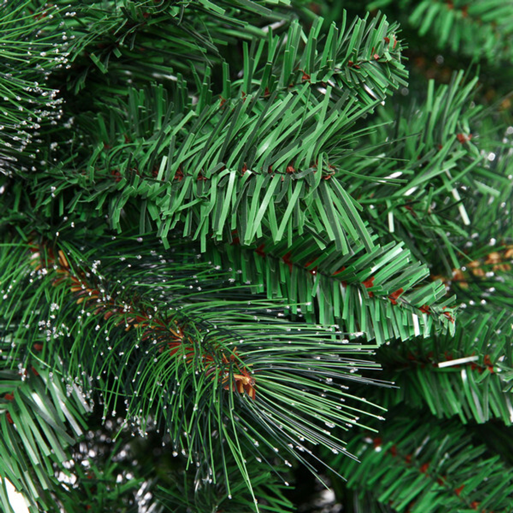 Ёлка «Снежная королева» 150 см, блестящая посыпка (711 веток)