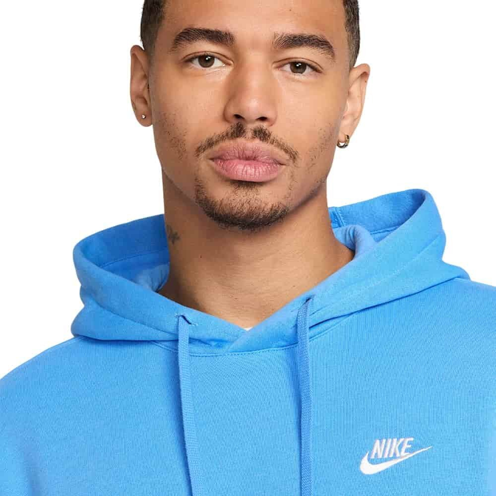 Баскетбольная толстовка Nike Sportswear Club Fleece Sweatshirt Blue