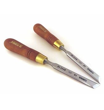 Косая левая стамеска с ручкой NAREX WOOD LINE PLUS 12 мм 811162