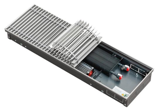 Внутрипольный конвектор Vent KVZV 250-85-4600 с принудительной конвекцией