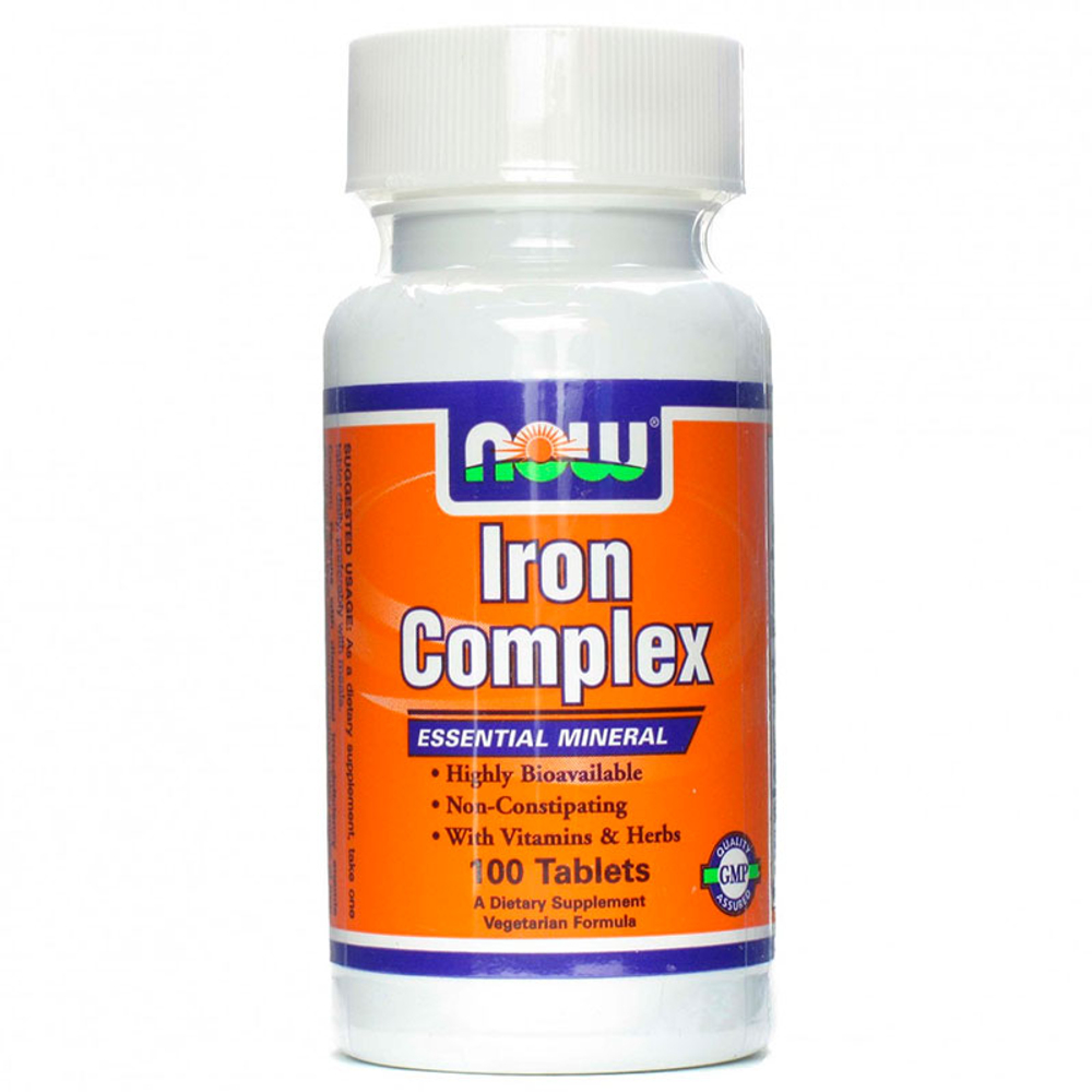 NOW Iron Complex (100 таб.)
