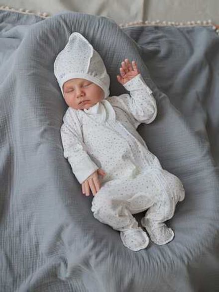 Слип на молнии с закрытой ножкой "Мишутка" 0+