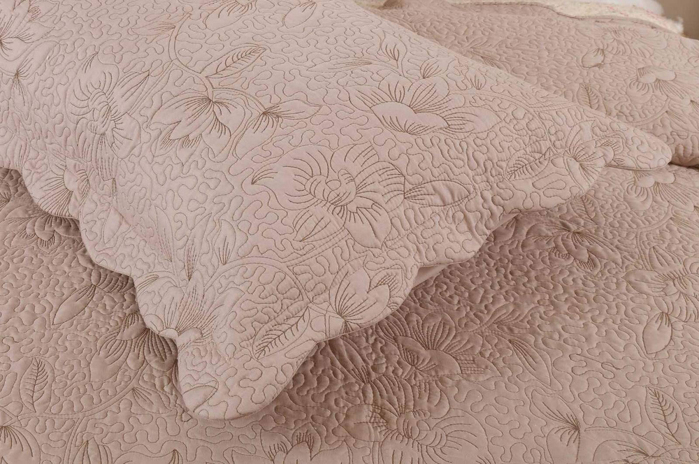 Покрывало 230х250 Sofi De MarkO Дейзи бежевое