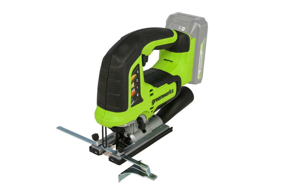 Аккумуляторный лобзик Greenworks GD24JS, 3601407,24v, без АКБ и ЗУ