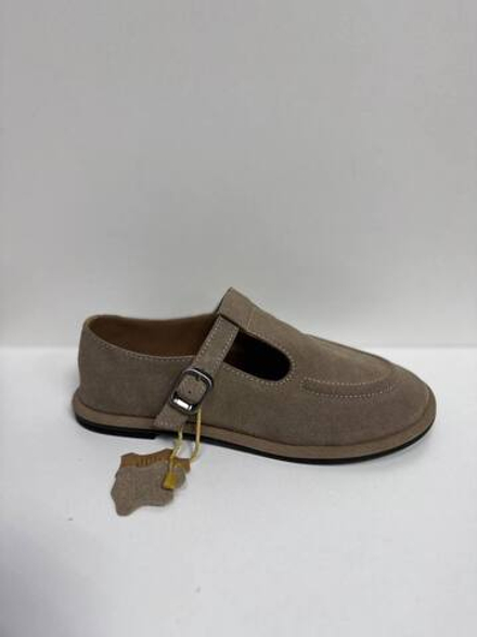 Лоферы из натуральной замши