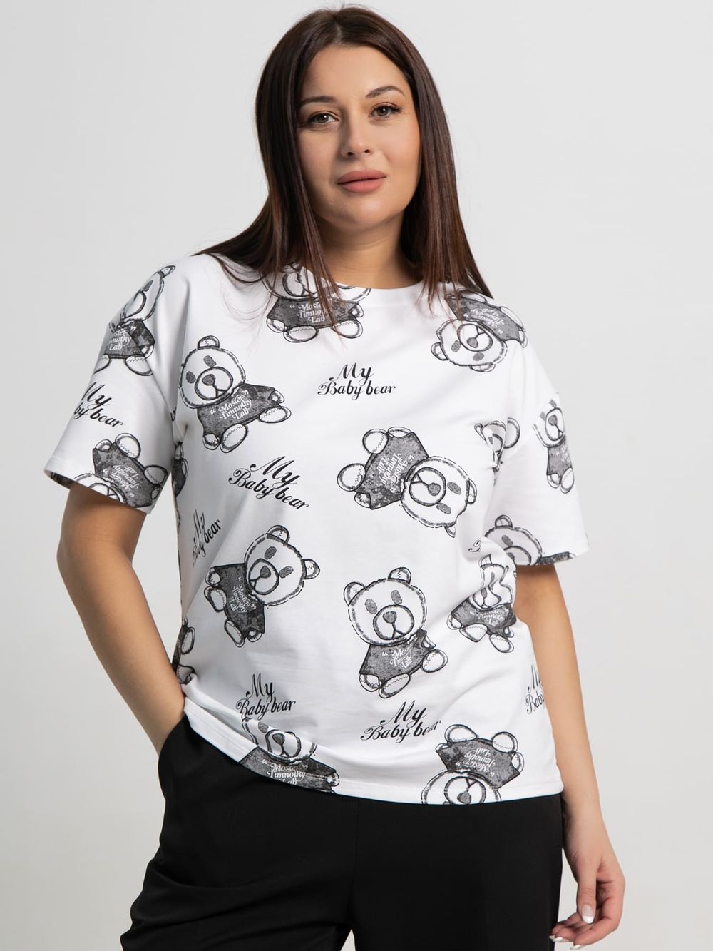 Футболка Бриса (белая) Б15370-20М LT Collection