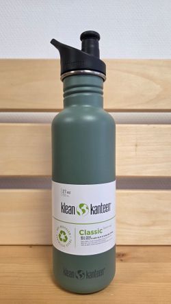 Бутылка Klean Kanteen Classic Sport 27oz (800 мл) Sea Spray (вмятина на донышке)