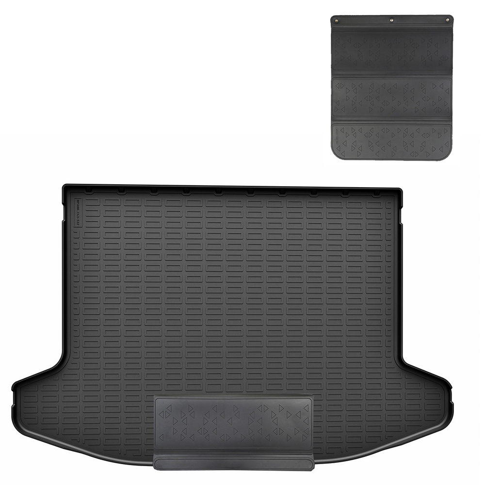 Коврик в багажник Norplast для Kia Sportage в кузове NQ5 2022-, Черный, бензин/дизель/HEV, NQ5, арт.NPA00-T43-532-APP