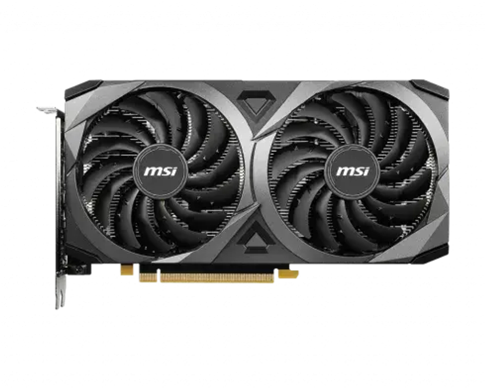 Видеокарта MSI GeForce RTX 3060 VENTUS 2X 12G, 12G GDDR6 192-bit HDMI 3xDP RTX 3060 VENTUS 2X 12G