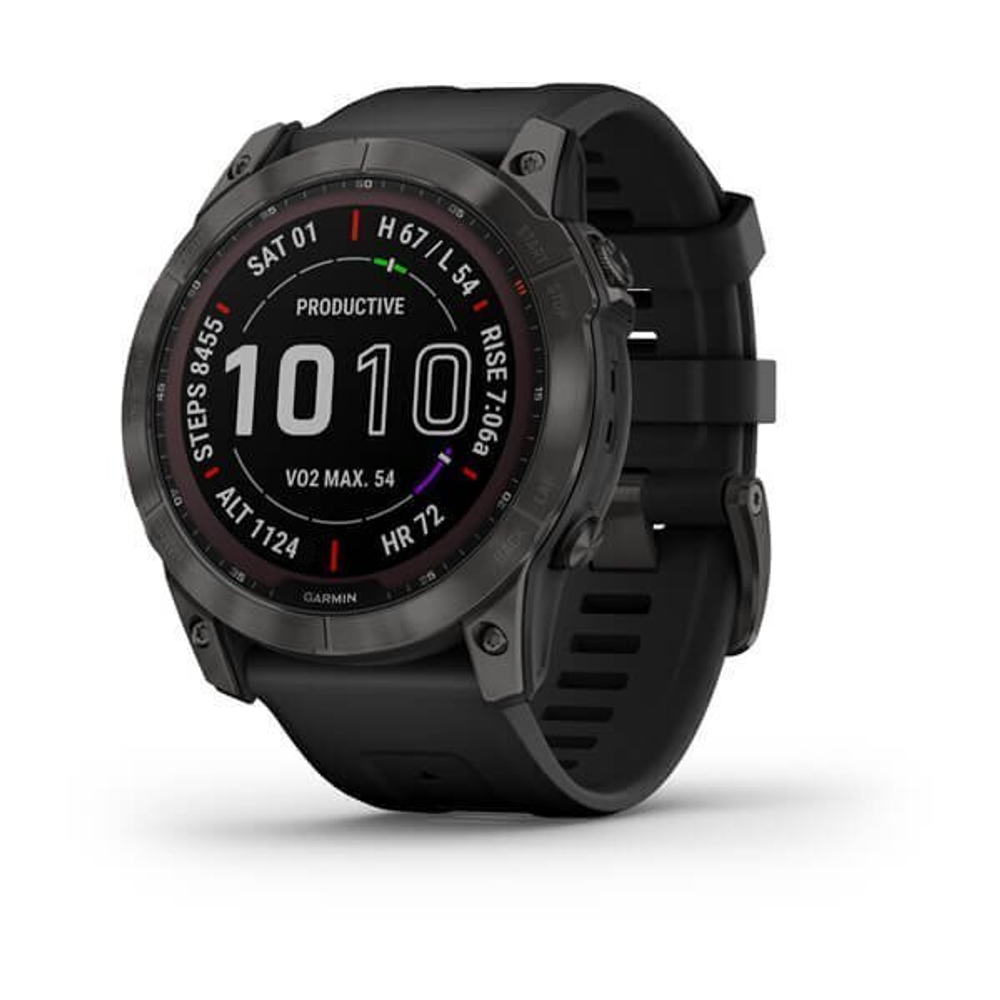 Garmin Fenix 7X Sapphire Solar Titanium DLC