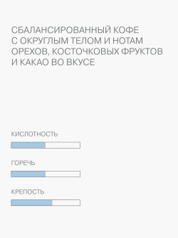 Кофе зерновой Verle Эспрессо бленд №5 Medium 1 кг