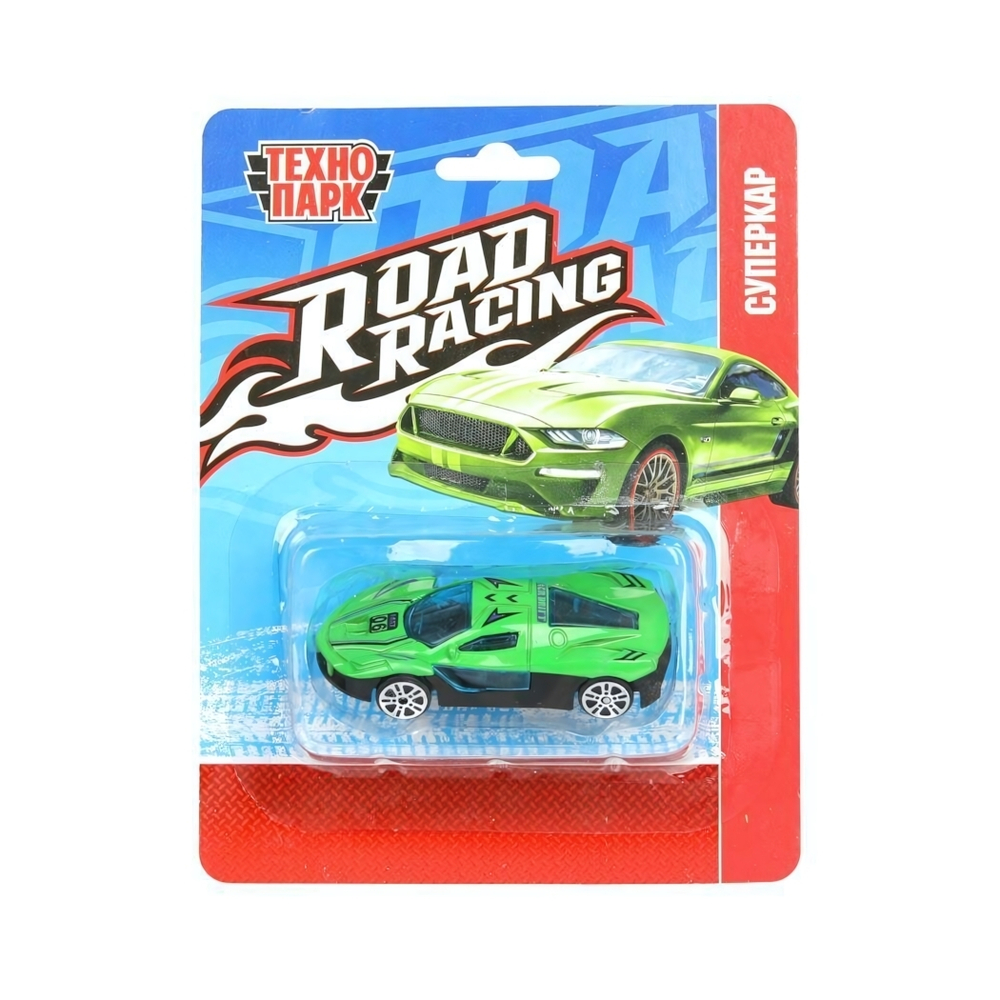 Модель ин. мет. "Road Racing Суперкар" 7см. в ассорт. блистер RR-7-1467010-R (Технопарк)