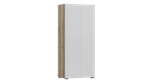 МИЛАН-1: шкаф 2-х ств. Делано светлый/белый