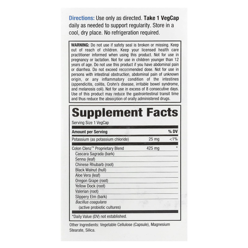 BodyGold, Colon Clenz ™, 75 растительных капсул