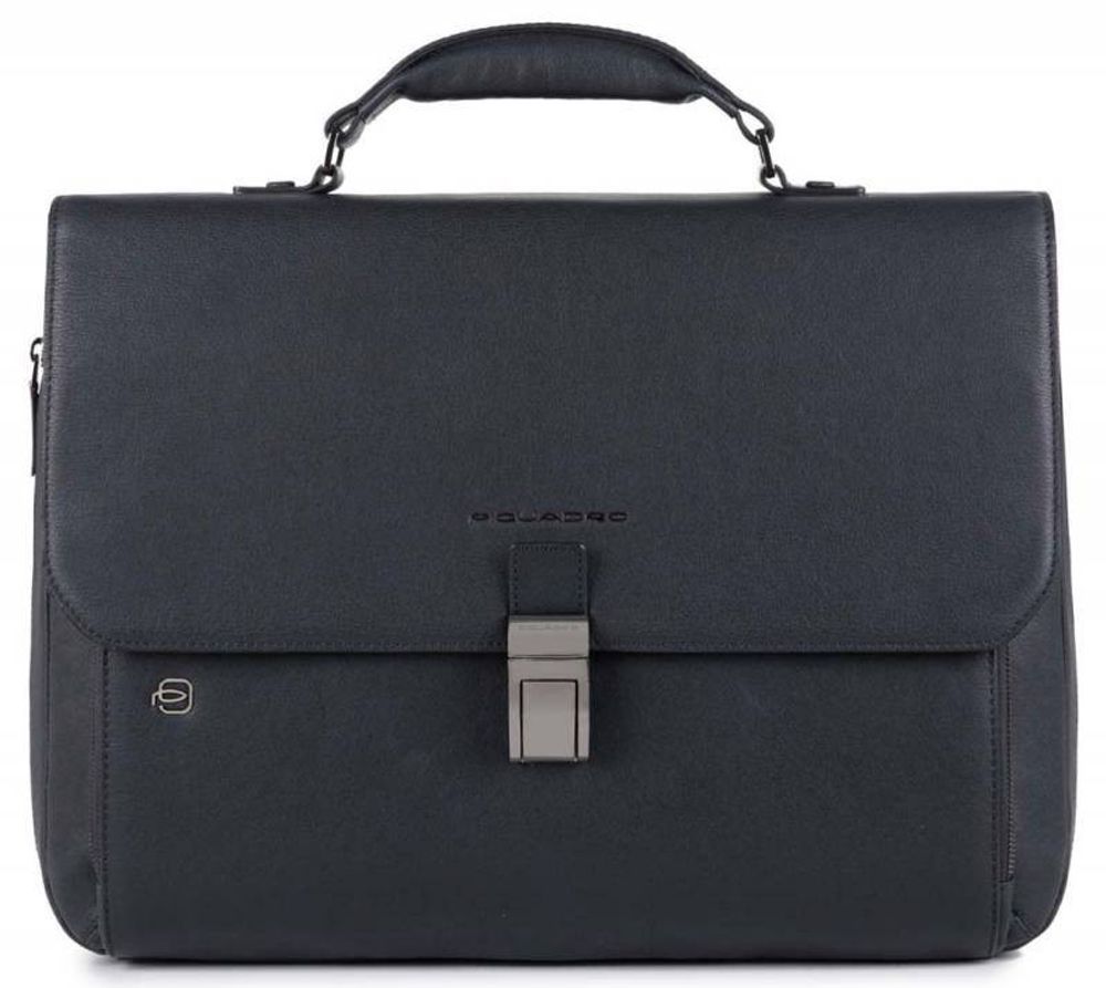 Портфель Piquadro Black Square синий кожа (CA3111B3/BLU)
