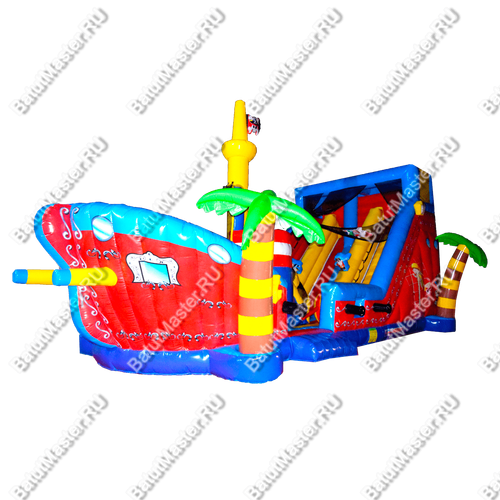 Надувной корабль "Приключения пиратов"