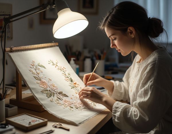 Правильная подсветка для занятия рукоделием: как не уставать и видеть каждую деталь