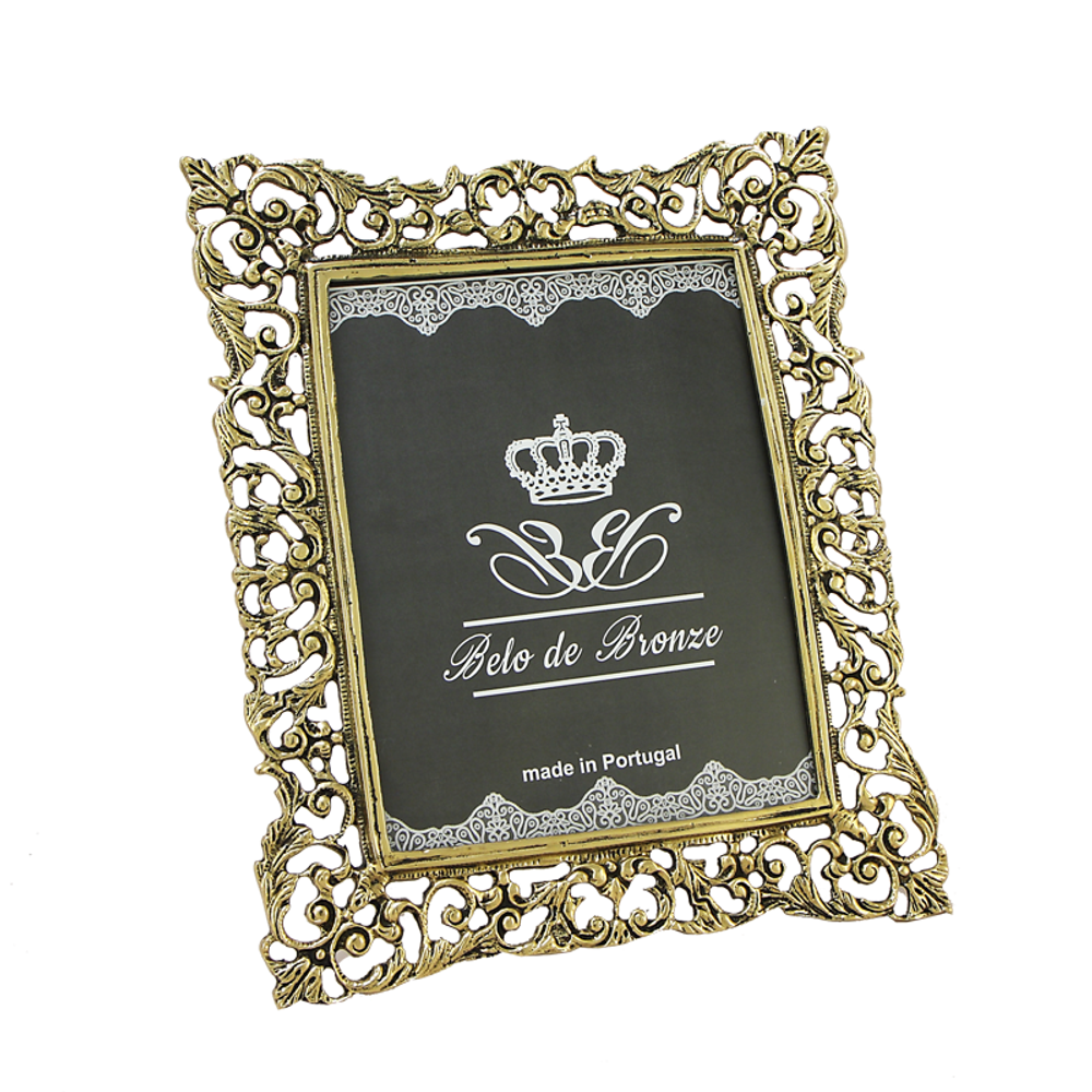 Bello De Bronze Фоторамка "Кружева" настольная , "золото"