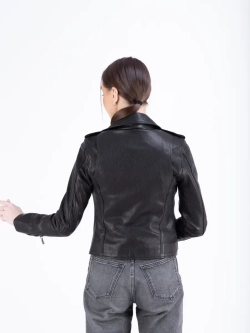 Косуха кожаная куртка женская Турция