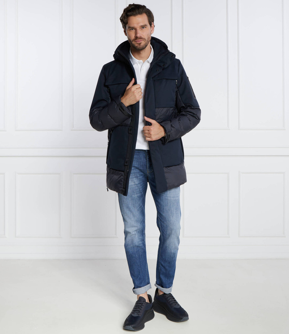 Пуховая куртка Zefiro BOSS GREEN - темно-синий(50501608)