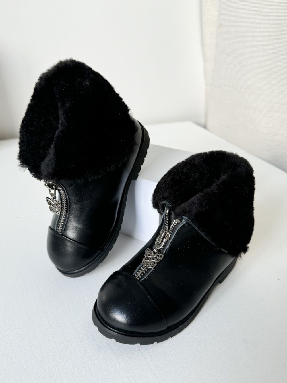 Новые кожаные ботинки на меху Age of Innocence , 24