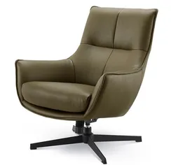 Крутящееся кресло Harmon, зеленое